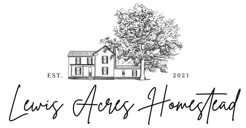 Lewis Acres Homestead Logo.